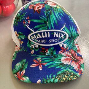 HAWAIIAN MAUI-NIX BASEBALL CAP  UNISEX SNAP BACK